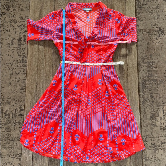 ModCloth Pleasant Confidence A-Line Tie Neck Dress - Picture 11 of 13